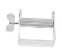 HAMPPLIES 2pezzi Estrattore Manuale Per Dentifricio Squeezer Acciaio Inossidabile Per Tubetti Dentifricio Lozione e Colorante Per Accessorio Per Bagno e Bellezza