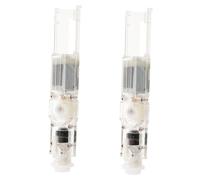 HAMPPLIES 2pezzi Pompa Idropulsore Trasparente Ricambio Per Pompa Ad Pressione Raccordi Pistone in Plastica Tecnica Per Casa Viaggio