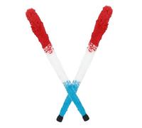 HAMPPLIES 2pezzi Spazzola Per Pulizia Del Sassofono Tampone in Fibra Assorbente Asta Di Protezione Strumenti Per Pulizia Interna Del Tubo Contralto