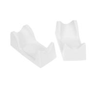HAMPPLIES 2pezzi Supporto Manico Levigatrice Elettrica in Plastica Per Manicure Studio Organizer Da Scrivania Per Manipolo Fresa Unghie Portapoggiamani Manicure Antiodore e Sicuro