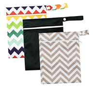 HAMPPLIES 3 Pannolini Lavabile con Cerniera Pannolini Organizer per Viaggi e Cosmetici e Mamme