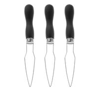 HAMPPLIES 3 Pezzi Aiuto per Abbottonare per Anziani con Gancio Leggero in Legno e Metallo, Riduce la Fatica delle Dita, per Jeans e Cappotti, Uso Domestico e Viaggi