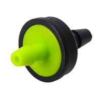 HAMPPLIES 30L/H Gocciolatore 100 Pezzi Nero Plastico Autocompensante | Attacco Barbless Monopezzo, Pressione di Lavoro 0, 5-2kg, per Irrigazione Giardino e Agricoltura, Flusso Stabile Anti-Detriti