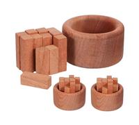 HAMPPLIES 3pezzi Diffusore Di Essenziali in Legno Per Camera Da Soggiorno e Ufficio Nonché Per Yoga Viaggi e Piccoli Spazi Distribuisce Profumi Aromatici Bisogno Di Alimentazione Elettrica