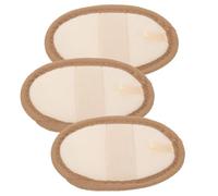 HAMPPLIES 3pezzi Spugne Di Luffa Per Doccia Spugne Di Luffa Esfolianti Per Bagno Scrub Per Corpo Dischetti Di Spugna Di Cordino Dischetti Di Per Esfoliare