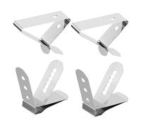 HAMPPLIES 4 Pezzi Clip per Termometro Acciaio Inossidabile per Carni Bbq e Alimenti per Temperatura per e Precisa per