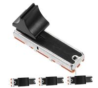 HAMPPLIES 4 Pezzi Copritasti Fader A Scorrimento Dritto Copritasti Fader Mixer Copritasti Pusher A Scorrimento Dritto Copritasti Interruttore Lettore Disco Foro 4 Mm 10 Pezzi