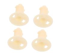 HAMPPLIES 4 Pezzi Piedini Antiscivolo per Vassoio Supporto Stabile in Plastica Cuscinetti Sostitutivi per Bilance Cucina Magazzino e Uso Industriale