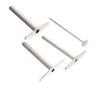 HAMPPLIES 4 pezzi Pz Perforatori Manuali in Acciaio per Tappi in Gomma Strumenti Resistenti per Precisi in Laboratori e Scuole Accessori per Esperimenti Estrazione Gas