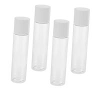 HAMPPLIES 4pezzi Flaconi Vuoti per Liquidi da Viaggio Dispenser per Lozione Contenitori da Viaggio Riutilizzabili per Conservare Prodotti da Toeletta