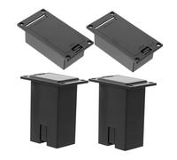 HAMPPLIES 4Pezzi Scatola Batteria per Pickup Chitarra e Basso Contenitore Semplice da Installare per Sostituzione Parti Elettriche Accessori per Chitarra Elettrica