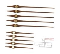 HAMPPLIES 5 Set Meccanismo DIY con Pointer per Riparazione e Creazione Orologi Design Elegante Facile Installazione e Manutenzione