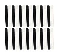 HAMPPLIES 50 Paia Copri Terminali Aste Occhiali in Silicone Morbido Antiscivolo Grip Comodo e Stabile per Occhiali Protezione Orecchie Facile Installazione Adatto Vari Modelli