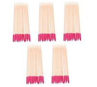 HAMPPLIES 50 Pezzi Wooden Cuticle Pusher Sticks Double-ended For Manicure Pedicure Versatile Nail Sanding Tools With Pointed And Flat Tips Lightweight And Comfortable DIY Nail Detailing