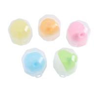 HAMPPLIES 5pezzi Spazzola Per Shampoo Silicone Per Ragazzo Ragazza Per Massaggio e Pulizia Del Capelluto Con Scatole Trasparenti Per Bagno e Del Capello Dei Ragazzo Ragazza