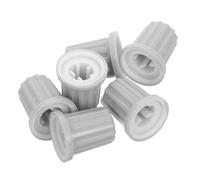 HAMPPLIES 6 Pezzi Manopole Potenziometro 270° in Plastica Per Controllo Volume Chitarra, Ricambio Manopola Regolazione Interruttore Adattabile Strumenti Audio