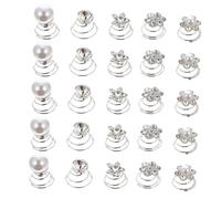 HAMPPLIES 60 pezzi Fermagli Sposa Spirali Eleganti Accessori per Donne per Matrimonio Feste e Speciali