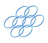 HAMPPLIES 8 pezzi Anello per Microfono Wireless Accessorio Sostitutivo per Microfono Anello Protettivo Facile da Installare per Performance Conferenze e Karaoke