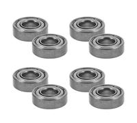 HAMPPLIES 8 Pezzi Cuscinetti a Sfere per Ruote di Sedie a Rotelle 608Zz in Acciaio Resistente Ricambi per Forcella Anteriore Riduzione Rumore per Mobilità Regolare e Manutenzione