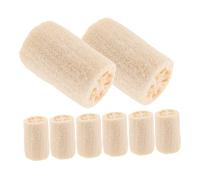 HAMPPLIES 8 Pezzi Di Spugna Per La Pulizia Della Schiena Ostinata Per Massaggi E Spa Si Prendono Dei Cuscinetti Per La Luffa Naturale Per Per Gli Nella Doccia