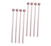 HAMPPLIES 8pezzi Martelli Legno Per Percussioni Strumenti Educativi Creativi Per Sviluppare Talento Musicale Nei