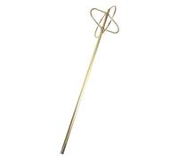 HAMPPLIES Asta Elettrica per Miscelatore Pittura e Vernici Resistente in Metallo Design Ergonomico Multifunzione per Trapano Miscelazione Efficiente e Sicura Riutilizzabile