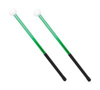 HAMPPLIES Bacchette di Percussione Professionali in Lega Testina in Feltro, Leggere e Resistenti, per Batteria e Tamburo da Marching, Riduce Affaticamento Mano