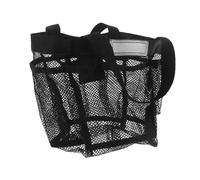 HAMPPLIES Borsa da Doccia in Rete Portatile con Appendibili Organizer per Articoli da Toilette in Tessuto Quick-dry Grande Capacità per Viaggi Piscina Palestra e Campeggio