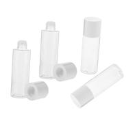 HAMPPLIES Bottiglie da Viaggio Pet 4 Pezzi 100ml/120ml, Bottiglie per Lozione Corpo e Tonico, Flaconi di Ricarica Vuoti per Cosmetici