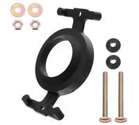 HAMPPLIES Bulloni per Serbatoio Wc con Guarnizioni in Gomma Kit Fissaggio per Sedile Wc Compatibile con Serbatoi da Resistente e Antivibrazione per Installazione Sicura