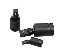 HAMPPLIES Bussole Avvitatore ad Impulsi in Acciaio Mo Resistente Urti Attacco Esagonale per Bulloni Puleggia Smorzatore Motore Auto Compatibile con Avvitatori Elettrici Design Antiscivolo e