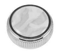 HAMPPLIES Cappucci per Bottoni Valvole Corno Tenore in Rame Nichelato, Accessorio Portatile Bianco per Sostituzione Pulsanti Vecchi e Danneggiati, Migliora la Fluidità del Suono