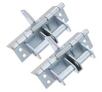 HAMPPLIES Cerniere a Molla per Mobili da Cucina e Bagno Chiusura Automatica Ammortizzate e Silenziose Cerniere Angolari per Armadi Ritorno a 90 Gradi Set da 2 Pezzi in Metallo Resistente