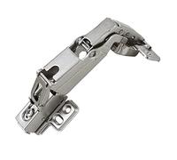 HAMPPLIES Cerniere Ammortizzate per Porte Armadio in Antiruggine Design con Chiusura Silenziosa e Alta Resistenza Pratico e Professionale per Cucina e Mobili