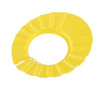 HAMPPLIES Cuffia Da Doccia Regolabile in Eva Per Neonati e Bambini, Protezione Occhi e Viso Giallo, Leggera Per Bagnetto Senza Shampoo Negli Occhi, Adatta Circonferenza Testa Oltre 40 Cm