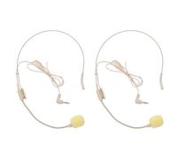 HAMPPLIES Cuffie Over-ear Cablate con Microfono a Condensatore, Auricolari con Cancellazione del Rumore, Microfono Portatile Omnidirezionale con Braccio Regolabile, per Canto, Insegnamento