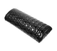 HAMPPLIES Cuscino Poggiamano Supporto Polso a Forma di Cuore per Manicure in PU Nero Confortevole, Riduce Affaticamento per Nail Art per Saloni Professionali e Home DIY