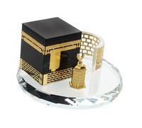 HAMPPLIES Decorazione da Islamica Rotonda in Trasparente Unico Saudita e Ufficio Souvenir Miniatura Significativa per Amici e Famiglia