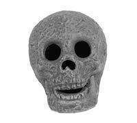 HAMPPLIES Decorazione Teschio Resistente al per e da Campo Halloween Spaventoso per Interni ed Esterni Effetto Realistico e Duraturo