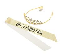 HAMPPLIES Di Compleanno Per Anni Fascia Compleanno Favoloso Decorazione Coroncina Party