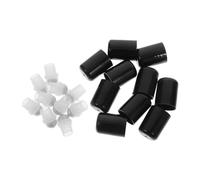 HAMPPLIES di Rulli in Acciaio Inossidabile per Bottiglie di Olio Essenziale Set di 20 Pezzi con Copertura Antipolvere da 18 Denti, Design a Sfera per Applicazione Uniforme Adatto