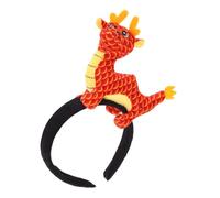 HAMPPLIES Dragon Year Headband For Adults Party Headdress With Unique Dragon Figurine Practical And Fashionable Hair Accessory For Year Celebrations