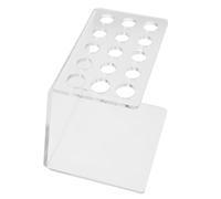 HAMPPLIES Forbici e Pettine in Acrilico Trasparente per Parrucchieri Organizer per Strumenti da Salone Supporto e Funzionale per Forbici e Penne Accessorio Salone per Casa e Ufficio