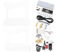 HAMPPLIES Kit Elettronico Fai-da-te Componenti Dettagliati per Pianoforte Elettronico Materiale Abs e Rame, Facile da Imparare, per Principianti e Professionisti