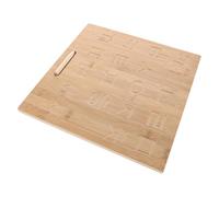 HAMPPLIES Lavagna da Disegno in Bambù Bifacciale per, Strumento di Pratica di Scrittura Penna di Supporto, Giocattolo per Motricità Fine e Sviluppo Sensoriale, Lavagna Riutilizzabile per