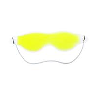HAMPPLIES Maschera Gel per Occhi Rinfrescante con Liquido Cryogenico Premium per Emicrania e Relax Notturno Gialla per Gonfiore e Occhiaie