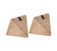 HAMPPLIES Ornamento Piramidale in Resina 2 Pezzi 6X6X6 CM Decorazione per la Casa e Accessori da Tavolo Ispirati alla Cultura Egizia Colorata e Lavorazione Accurata per Ambienti Interni