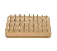HAMPPLIES Pannello Design Ergonomico in Legno e Acciaio Inossidabile per Migliorare la Coordinazione Occhio-mano le Abilità Motorie Fini per Riabilitazione della Mano per Terapia