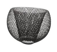 HAMPPLIES Paralume Gabbia in Metallo Sfera Opaca e Resistente Facile da Installare per Lampade Sospensione e Plafoniere Design Geometrico
