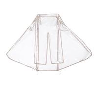 HAMPPLIES Parasole Antipioggia in Plastica per Passeggino Copertura Protettiva Invernale e Antivento in Eva Telo Parasole per Carrozzina Vista Panoramica